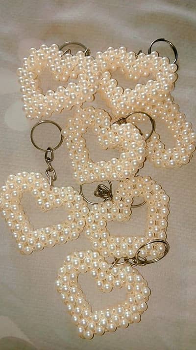 handmade beaded key chain