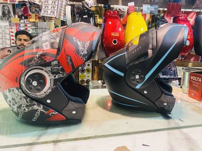 HELMET VECTOR VT-254 FLIPUP - DOUBLE VISOR - DOT APPROVED