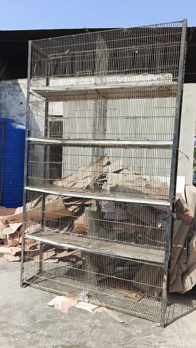 iron cage / 10 portions cage / breeding cage / folding cage