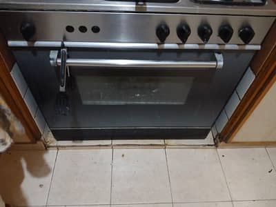 glem gas five burner oven good condition