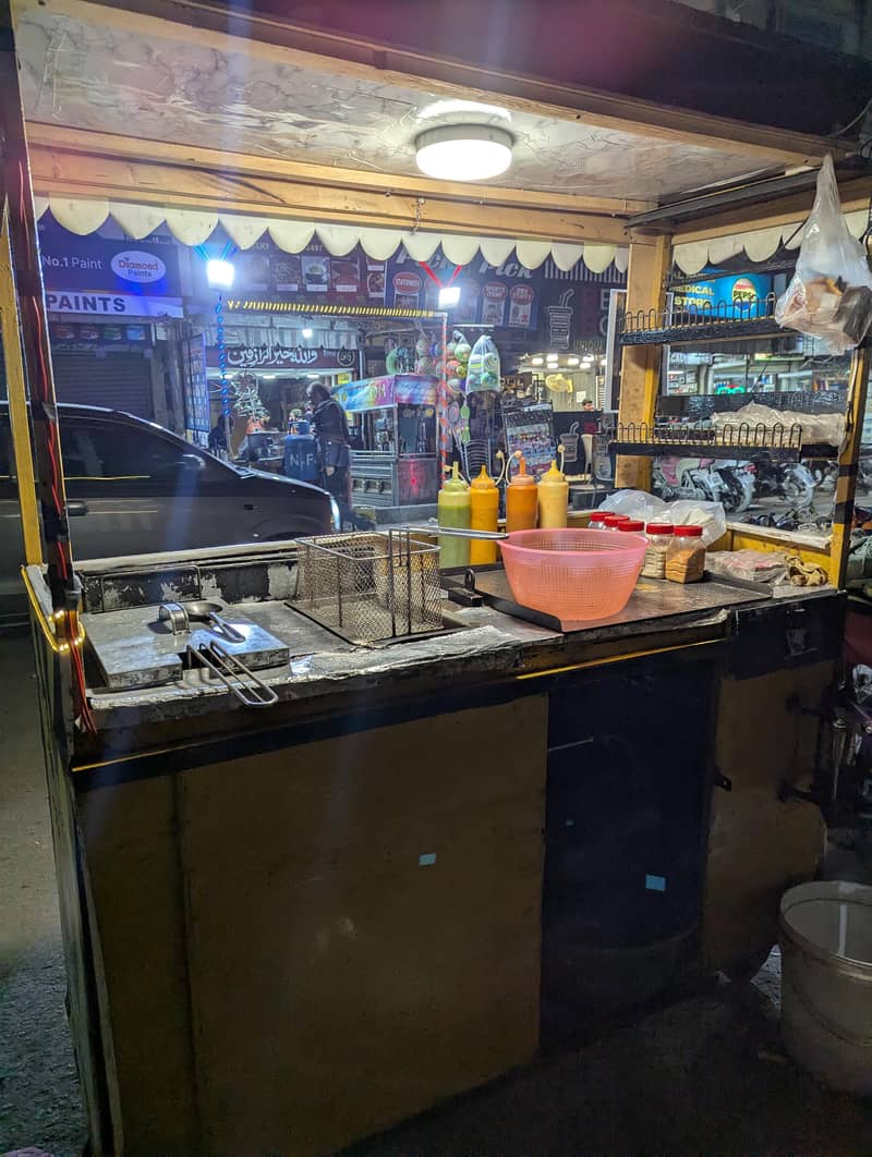fries and burger setup 1