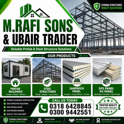 EPS Sandwich Panel & PU sandwich panel in Karachi portable guard room