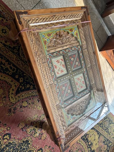 Walnut Wood Table from Swat