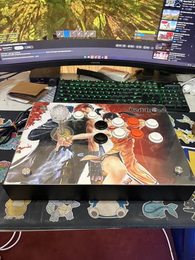 Tekken joystick controller metal body