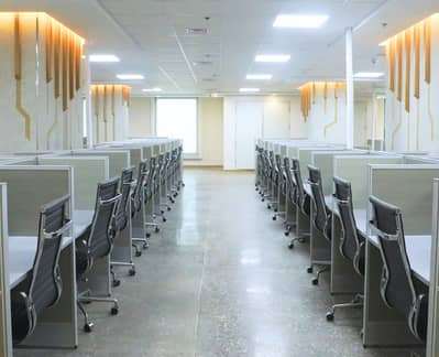 12 Seats 24 Hours Fully Furnished Office Rent Space Available For BPO Software House IT Companies main saddar