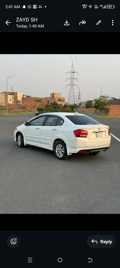 Honda city 1.5 aspire full option