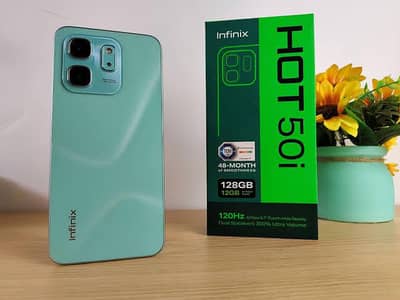 Infinix hot 50i pta approved 10/10 one hand used