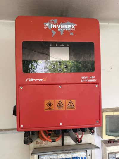 Solar Hybrid Inverter 6kwh Inverex Nitrox