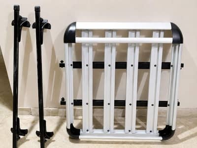 Universal Roof Rack Carrier Silver XL Size