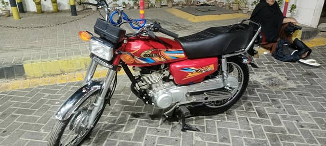 1 Month Use United 125 4 april ko li thi 0 meter