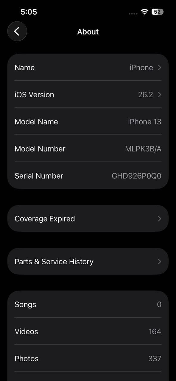 iPhone 13 7