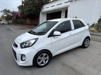 Kia Picanto 1.0 Automatic 2021 White Full Option Looks New