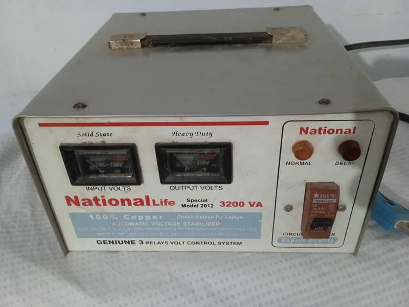 Automatic Voltage Stabilizer 3 Relay 0