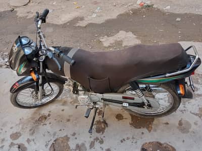 City Motorcycle 100 CC Self Start - 2022-23 Black