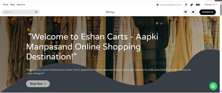 Professional E_Commerce Website For Sale - Ready Online Store