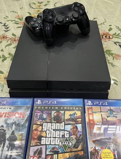 PS4 FAT | 500GB | 2 Controllers | 6 games