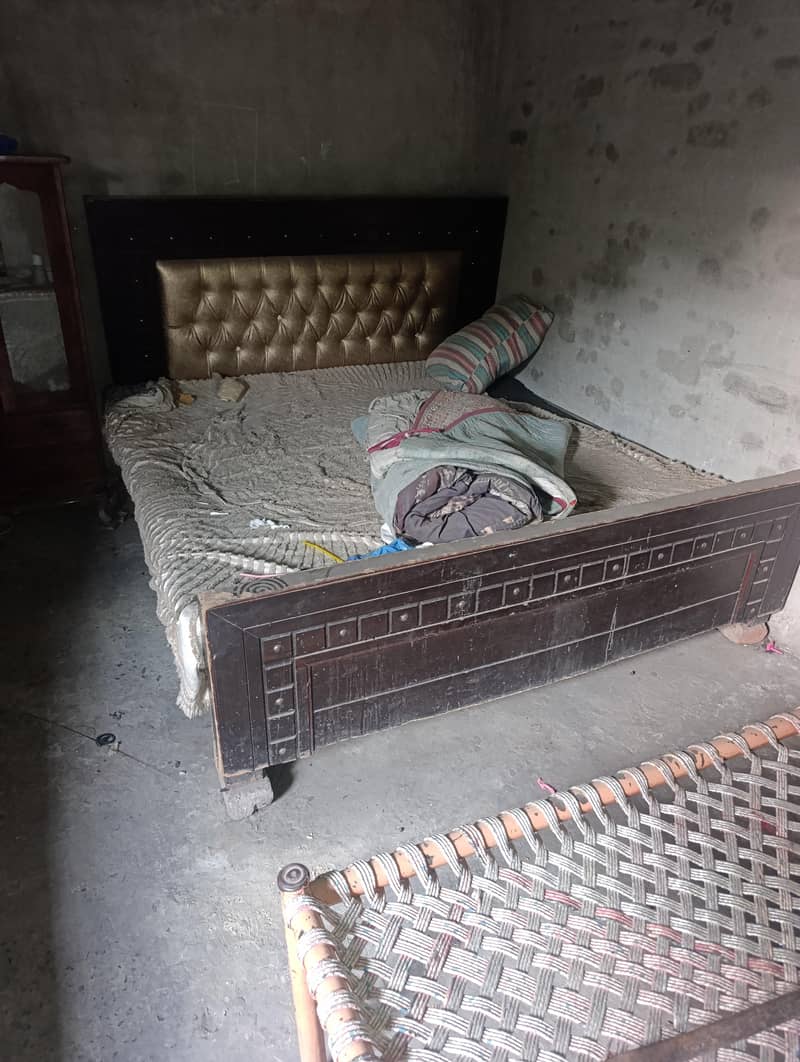 Double bed and single sofa 0