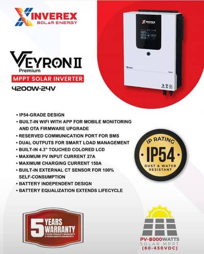 A brand new inverx inverter 2.6 KVA IP54
