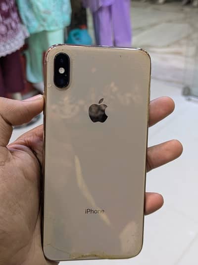 Iphone x xs max gold 256gb