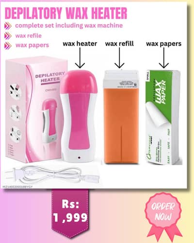 Professional 3-in-1 Waxing Kit - Eid Special Offer