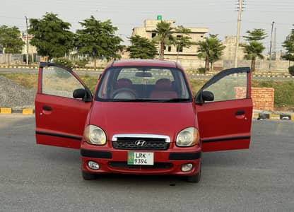 Santro 2003/2004 Perfect Cnditn Cultus,Alto,Mehran,Cuore,Civic,Baleno
