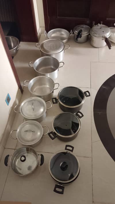 cooking set Silver