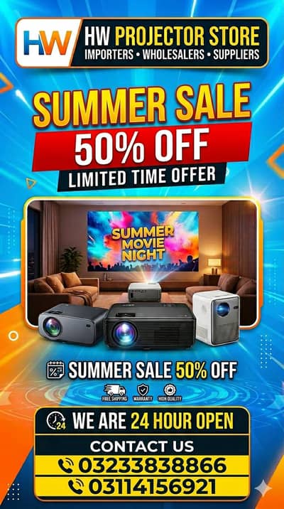 ANDROID SMART PROJECTOR  FULL HD /MULTIMEDIA / WIFI HOME CINEMA