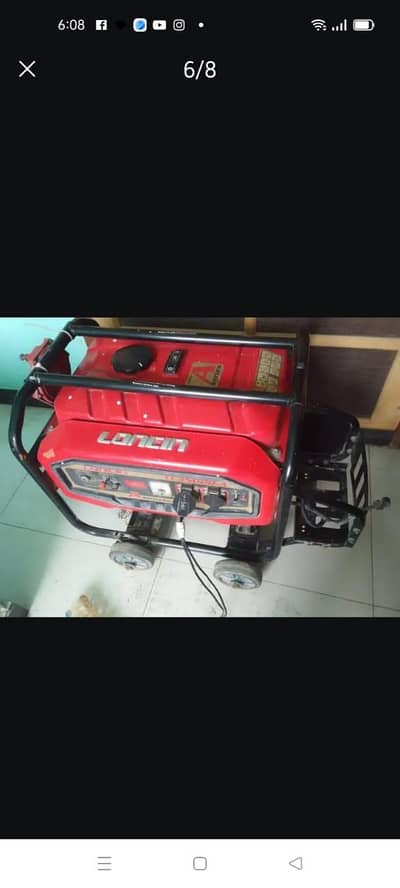 perfect Condition as new Loncin Generator