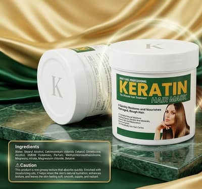 Keratin hair mask