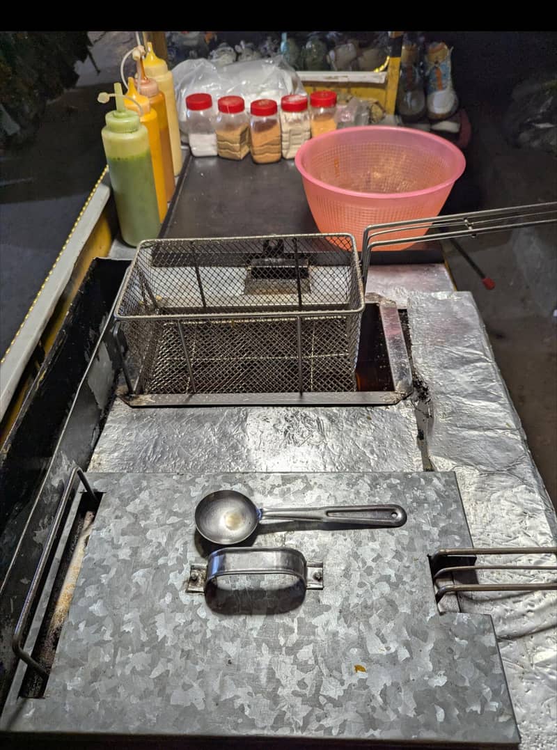 fries and burger setup 2
