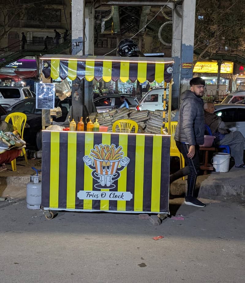 fries and burger setup 4