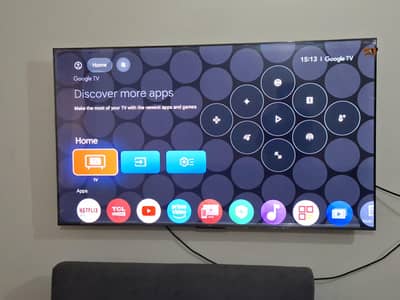 TCL 65” QLED 4K Google TV (65C645) – 10/10 Condition