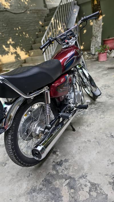 Honda cg125 2022 model in premium condition for sale
