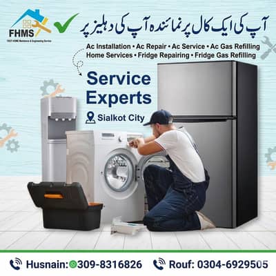 AC service, AC installation, AC repair, Fridge Repair , AC gas leakage