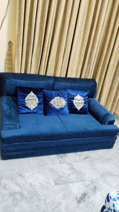 Sofa set / 3 seater sofa / wooden  sofa for sale / velvet sofa