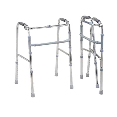 Foldable patient walker