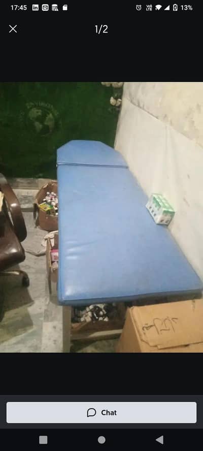 patient couch/ bed