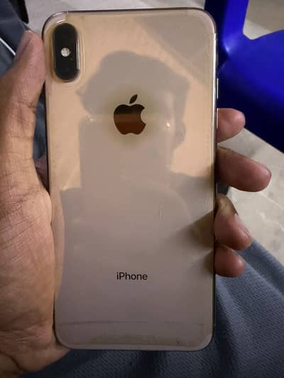 Iphone xs max Golden 64Gb pta approve for sale with box