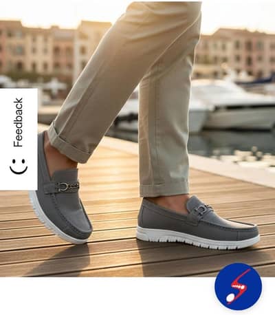 Starlet Brand Leather Shoes RPD-02 Grey