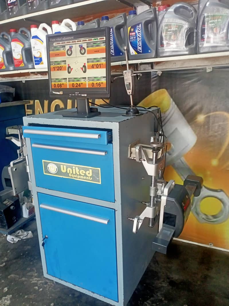 wheel alignment machine 1