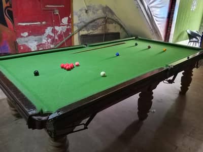 5*10 snooker with two sticks