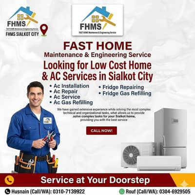 AC service, AC installation, AC repair, Fridge Repair , AC gas leakage