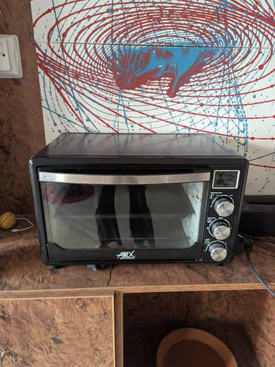 Anex AG 3075 electric oven with all accessories and warranty card