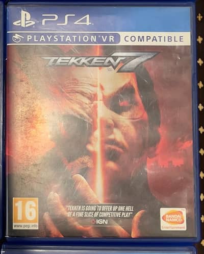 Tekken7 ps4 for sale