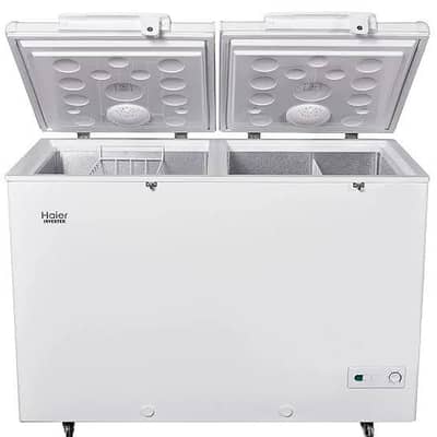 HAIER DOUBLE DOOR REFRIGERATOR & FREEZER FOR SALE IN GOOD CONDITION