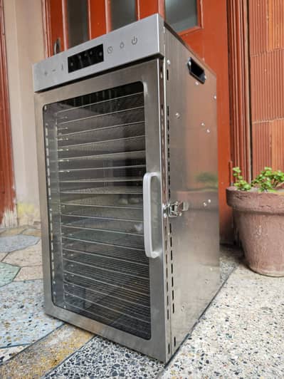 18 Tray Stainless Steel Food Dehydrator | Commercial Fruit Dryer