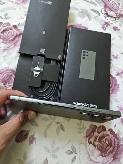 Samsung s23 ultra complete box 512 gb