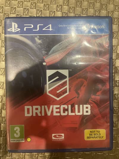 Driveclub ps4 for sale