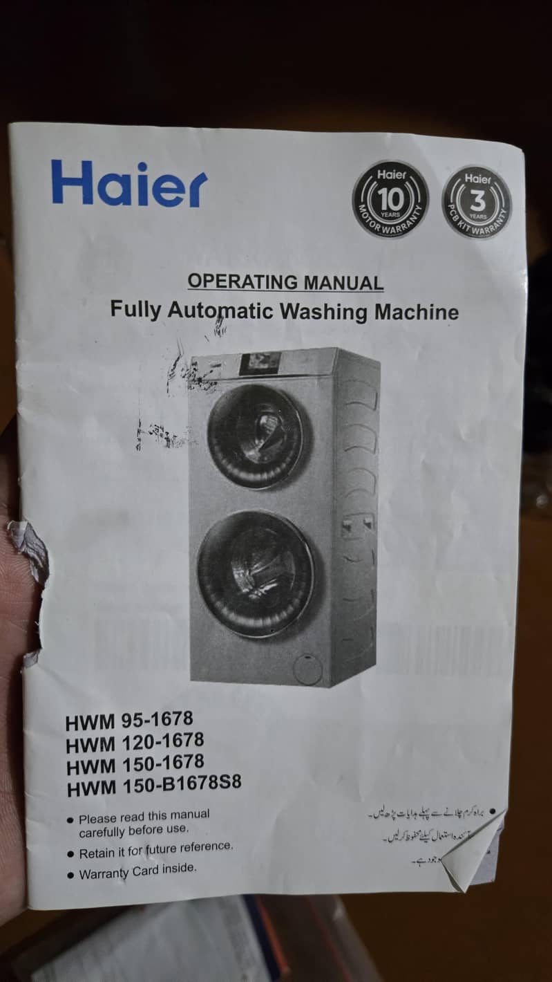 Haier Automatic Washing Machine 5
