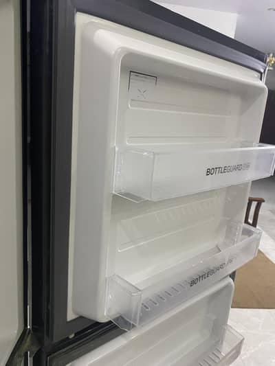 Haier Black Glass Refrigerator 276L – Neat & Clean Condition